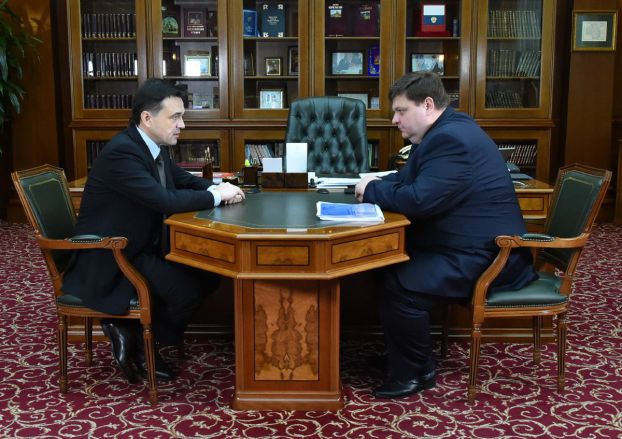 Глава Подольска отчитался перед губернатором