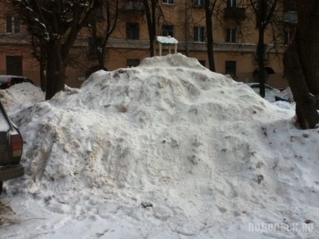 Двор в Климовске