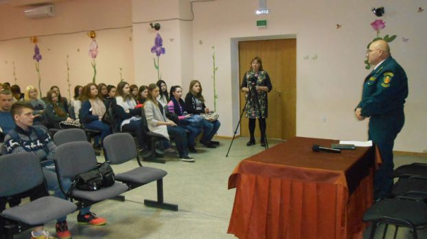 Лесничие провели открытый урок в Подольском колледже