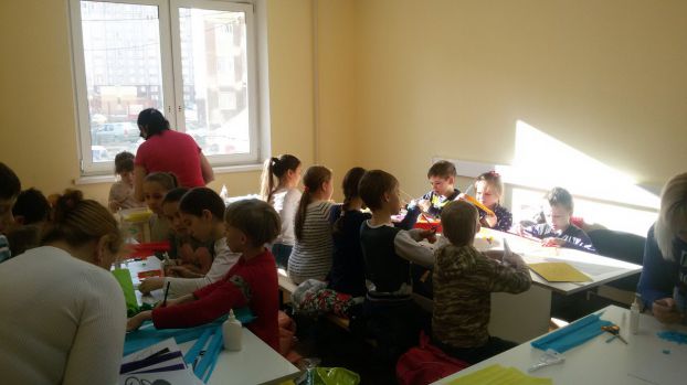 Урок творчества в Кузнечиках