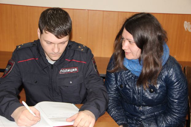 Участковые уполномоченные полиции отчитались перед жителями Подольска