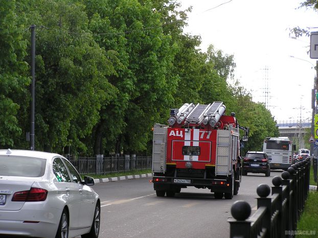 Пожарные возвращаются в ПЧ