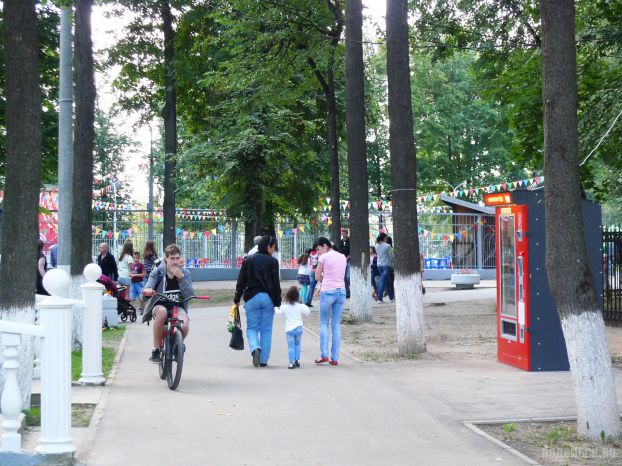 В парке Талалихина