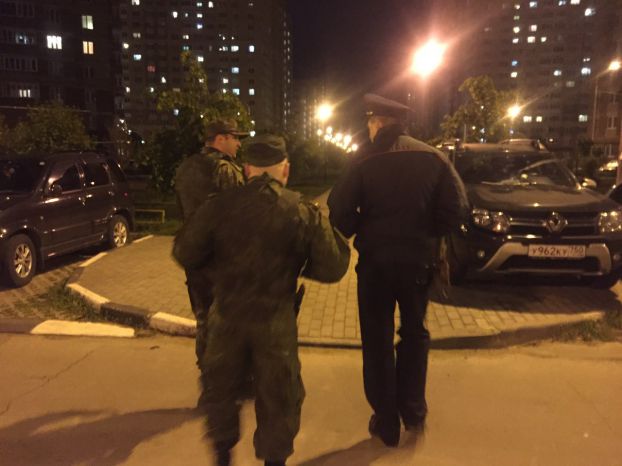 Кузнечики от терроризма и преступности защищают казаки