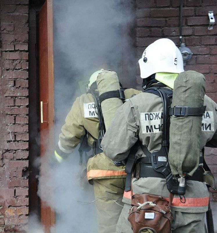 Пожар в Подольском врачебно-физкультурном диспансере