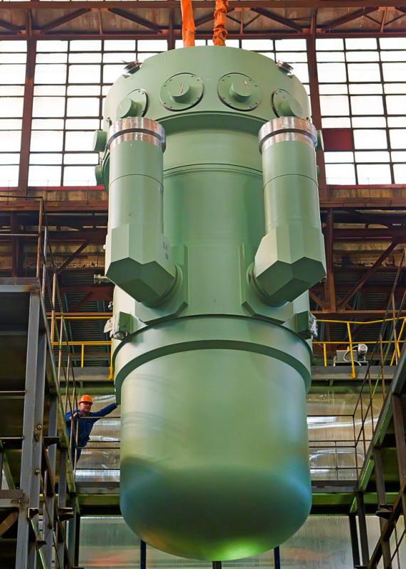 Отправлен первый реактор силовой установки «РИТМ-200» для ледокола «Сибирь»
