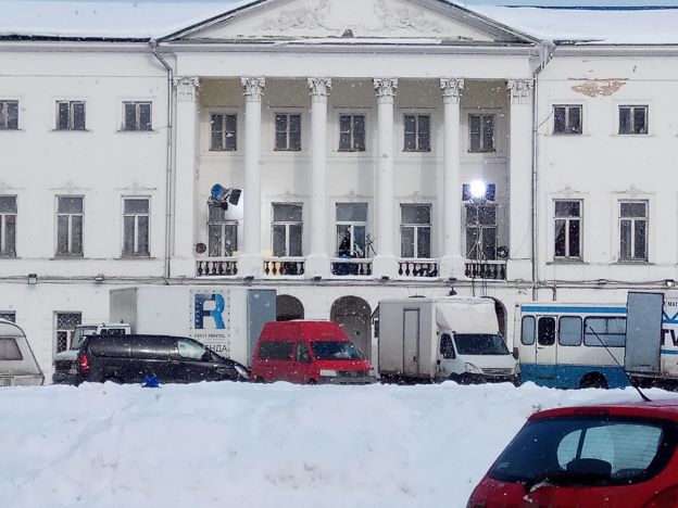 Ретросериал для Первого канала снимают в Ивановском