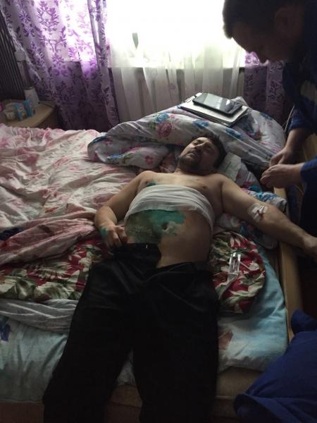 В п. Щапово бдительный участковый обнаружил раненого мужчину