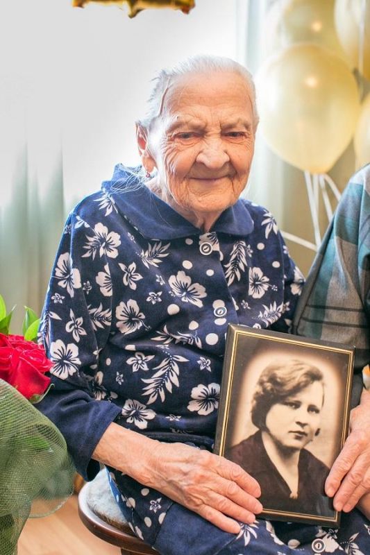 Жительница Подольска отметила 100-летие