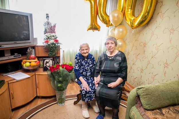 Жительница Подольска отметила 100-летие
