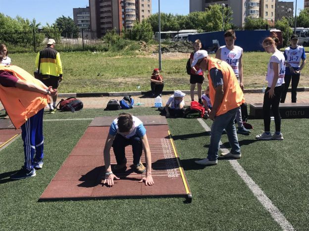 В Подольске состоялся Летний фестиваль ГТО среди учащихся Подмосковья