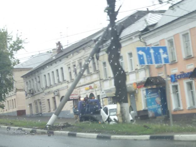 Место ДТП