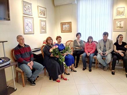 Выставка художниц Елены Михайловны Поповой и Ольги Васильевны Братчук.