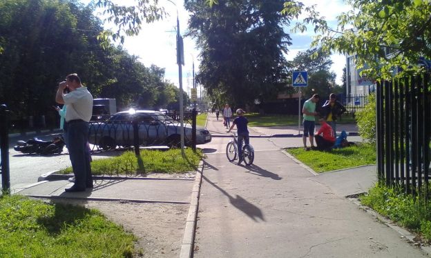 Место ДТП