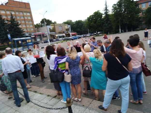 В Подольске проходят мероприятия против повышения пенсионного возраста