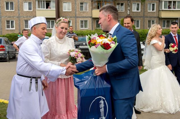 Казачья свадьба прошла в Подольске