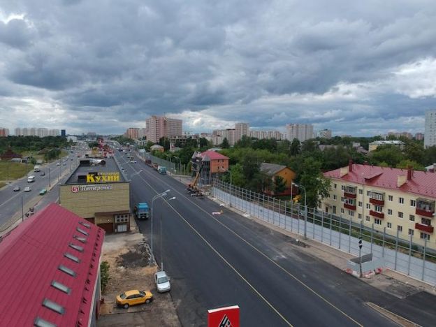 Обновленная Варшавка в Щербинке