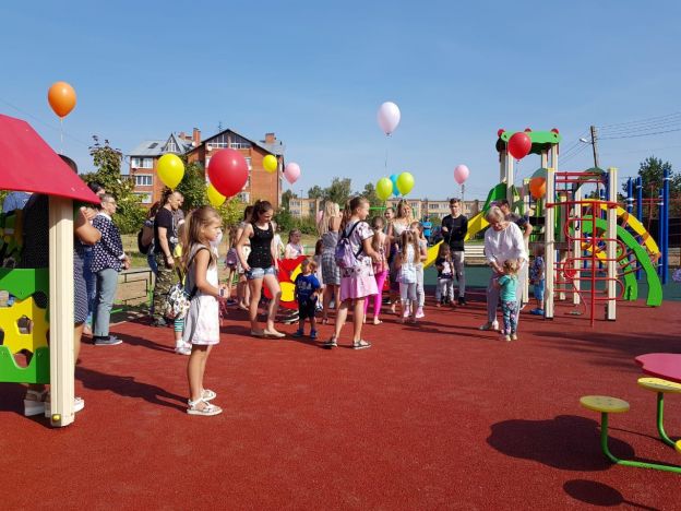 Детские площадки в Подольске открыли в День выборов