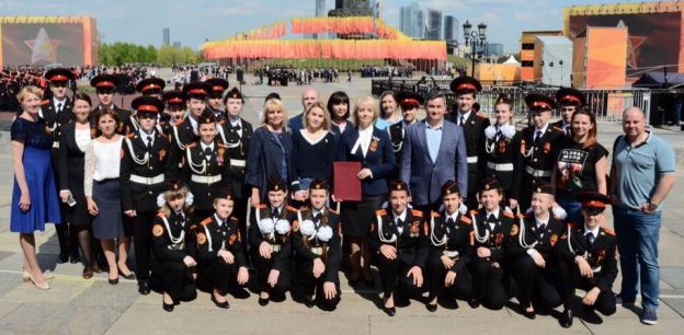 Кадетский класс из Родников стал лучшим в Москве