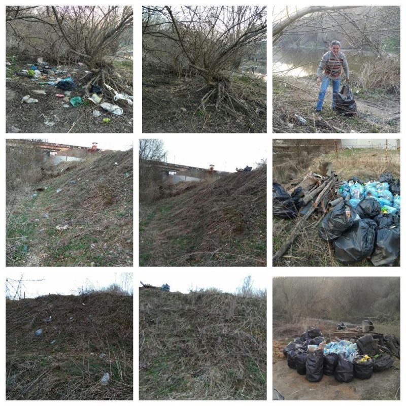 Семейная пара из Подольска спасает Пахру от мусора