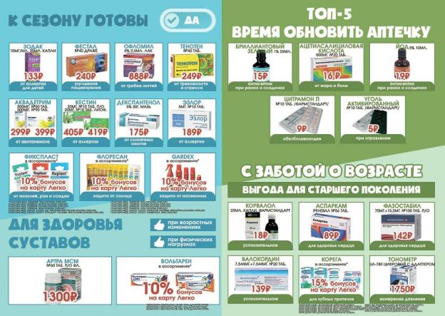 Сеть аптек «Дешевая аптека» в Подольске. Акции и скидки май 2021.