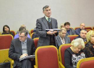 На совещании