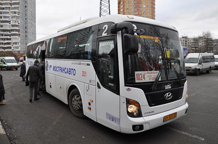 Щапово подольск автобус