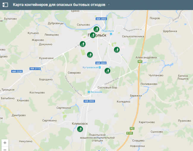 Карта осадков щербинка
