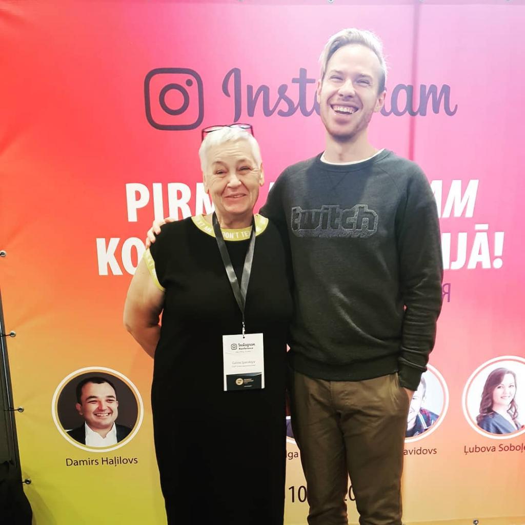 «Бабушка-блогер» из Подольска приняла участие в конференции по Instagram в Риге