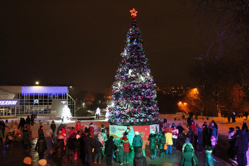 В Подольске стартовали многочисленные новогодние мероприятия