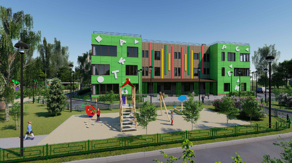 Новый детский сад в поселке Знамя Октября откроют в новом году