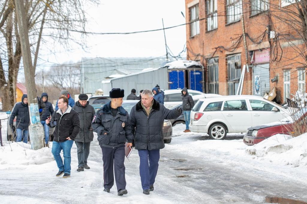 Минэкологии провело рейд в промзоне на проезде Авиаторов в Подольске