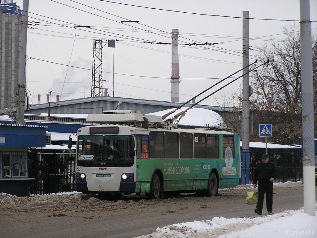 Движение троллейбусов в Подольске стало корректным в приложении «Яндекса»