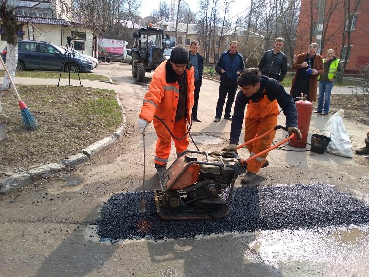 В Подольске оцифровали более тысячи ям на дорогах