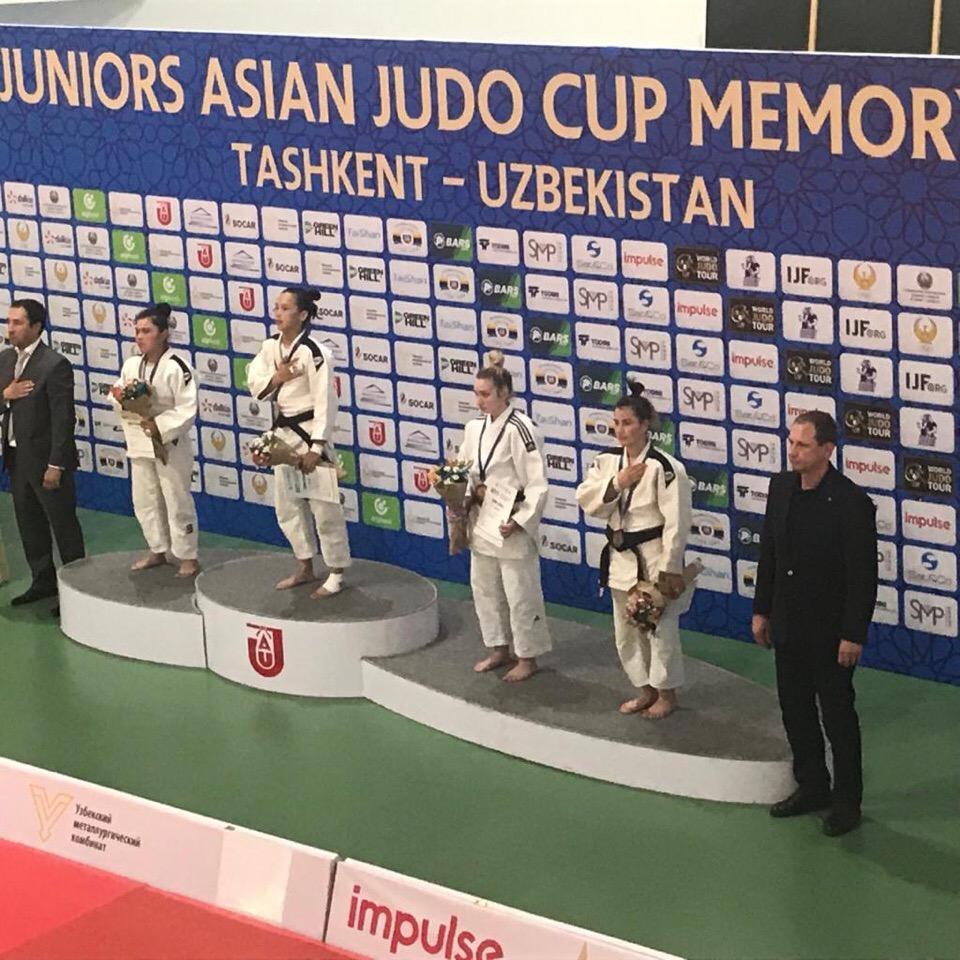 Подольская дзюдоистка стала призером Открытого Кубка Азии