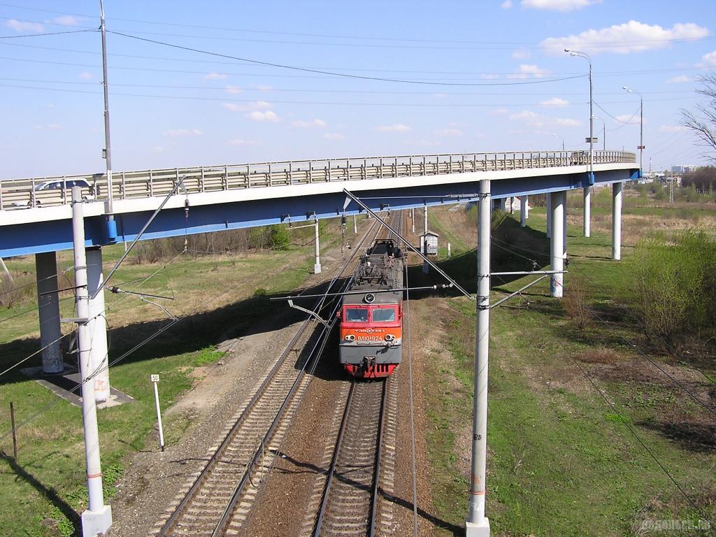 Ремонт железной дороги в районе Подольска продолжается