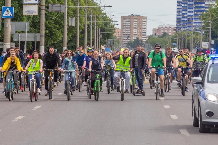 «Единый день велопарадов» в Подольске 