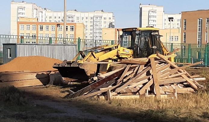 Началось строительство школы на Армейском проезде