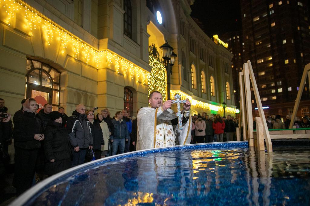 Православный праздник Крещения прошел в Подольске