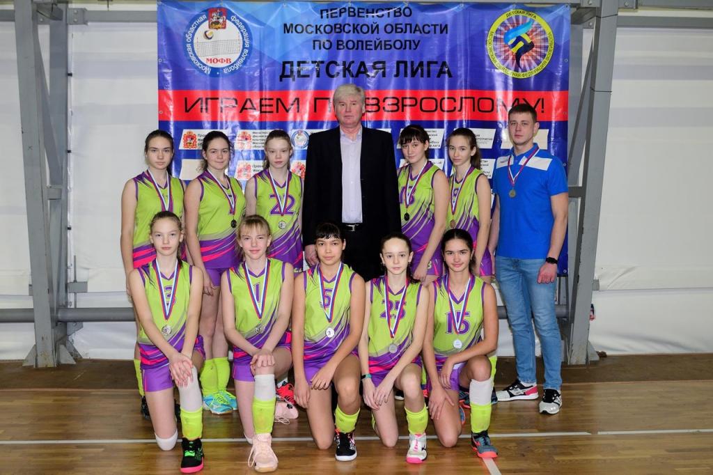 Состоялось первенство Московской области по волейболу среди девушек