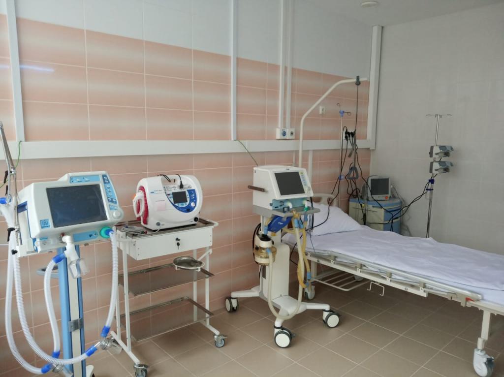 Новая инфекционная больница в деревне Бородино приняла первого пациента