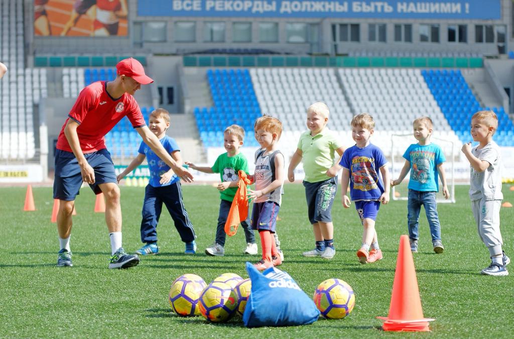 Пройдет отбор юных футболистов школу «Витязь»