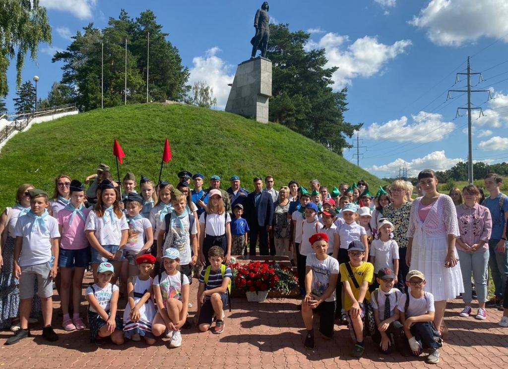 Прошла памятная акция посвященная подвигу В.Талалихина