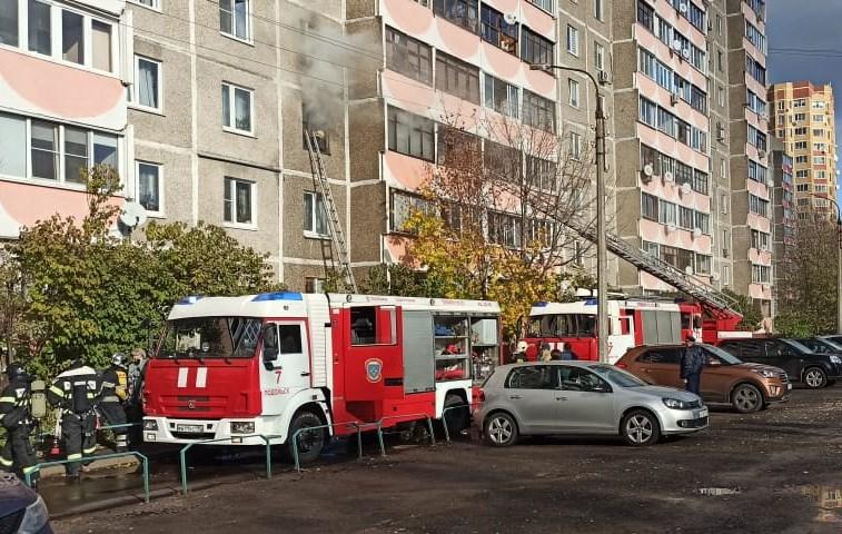 Ликвидация пожара на улице Кирова