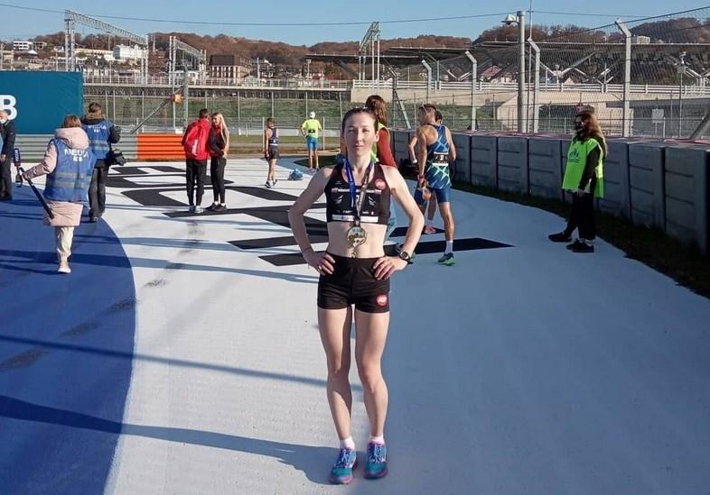Подольчанка заняла второе место на чемпионате России по марафонскому бегу