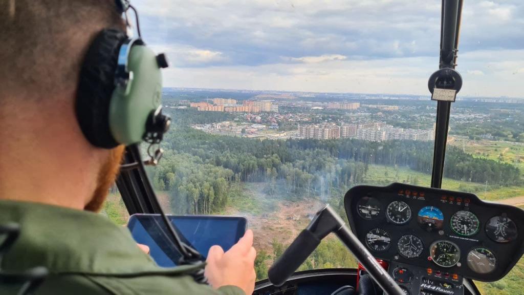 В Подмосковье заключен контракт по авиапатрулированию лесов