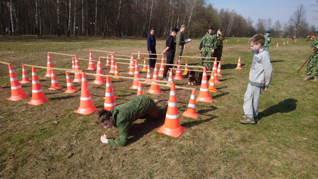 Подольские юнармейцы завоевали первое место в III Открытой военно-патриотической игре «Юнармия, вперед!»