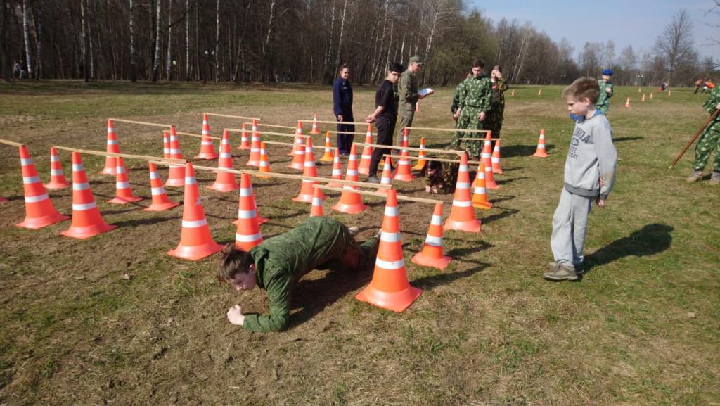 Подольские юнармейцы завоевали первое место в III Открытой военно-патриотической игре «Юнармия, вперед!»