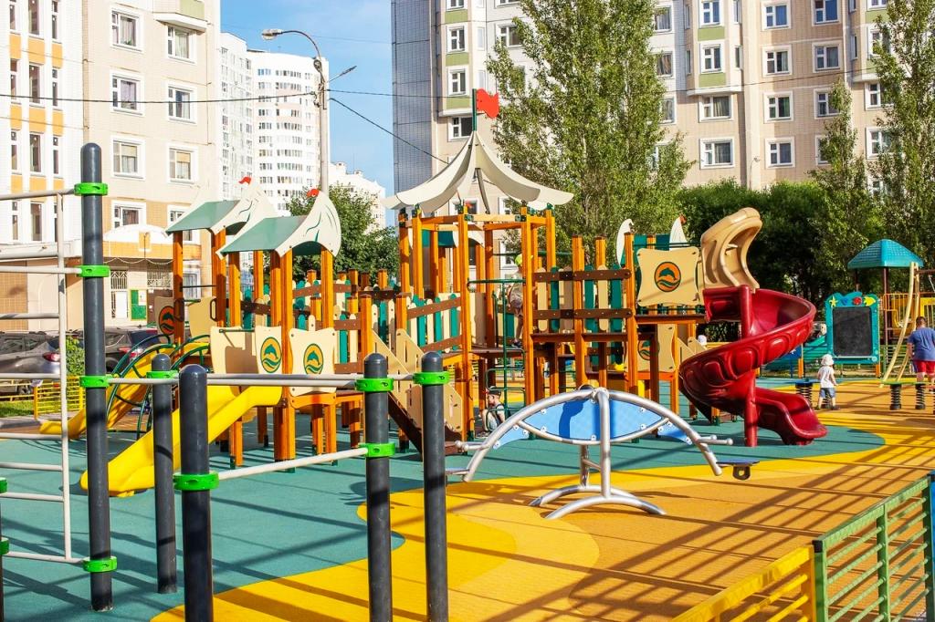 В Подольске установят 6 детских площадок