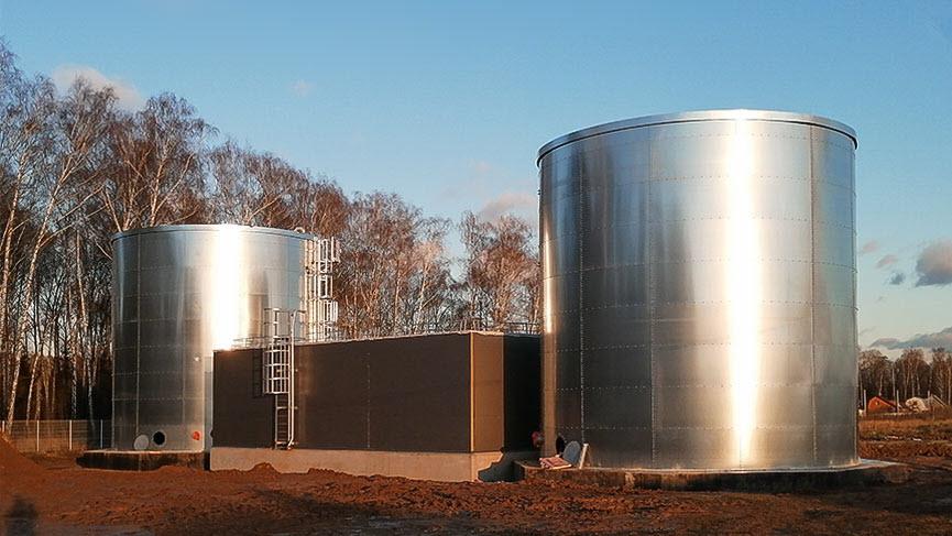 FLAMAX завершил монтаж резервуаров для строящегося складского комплекса FM LOGISTIC под Подольском